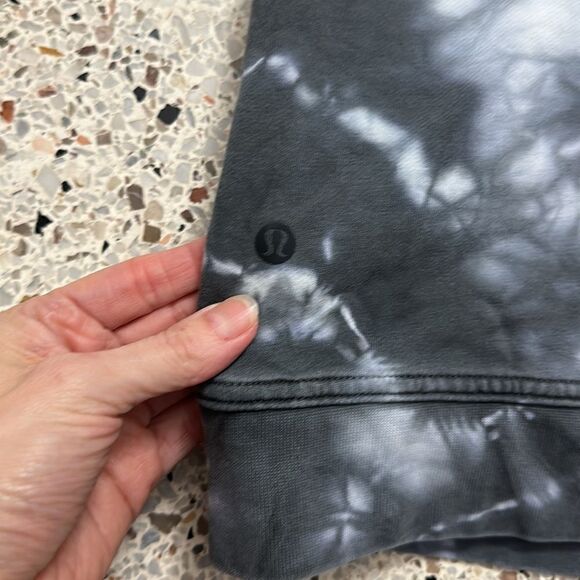 EUC Lululemon All Yours Hoodie earth dye stone gray 6 sweatshirt - Picture 9 of 9